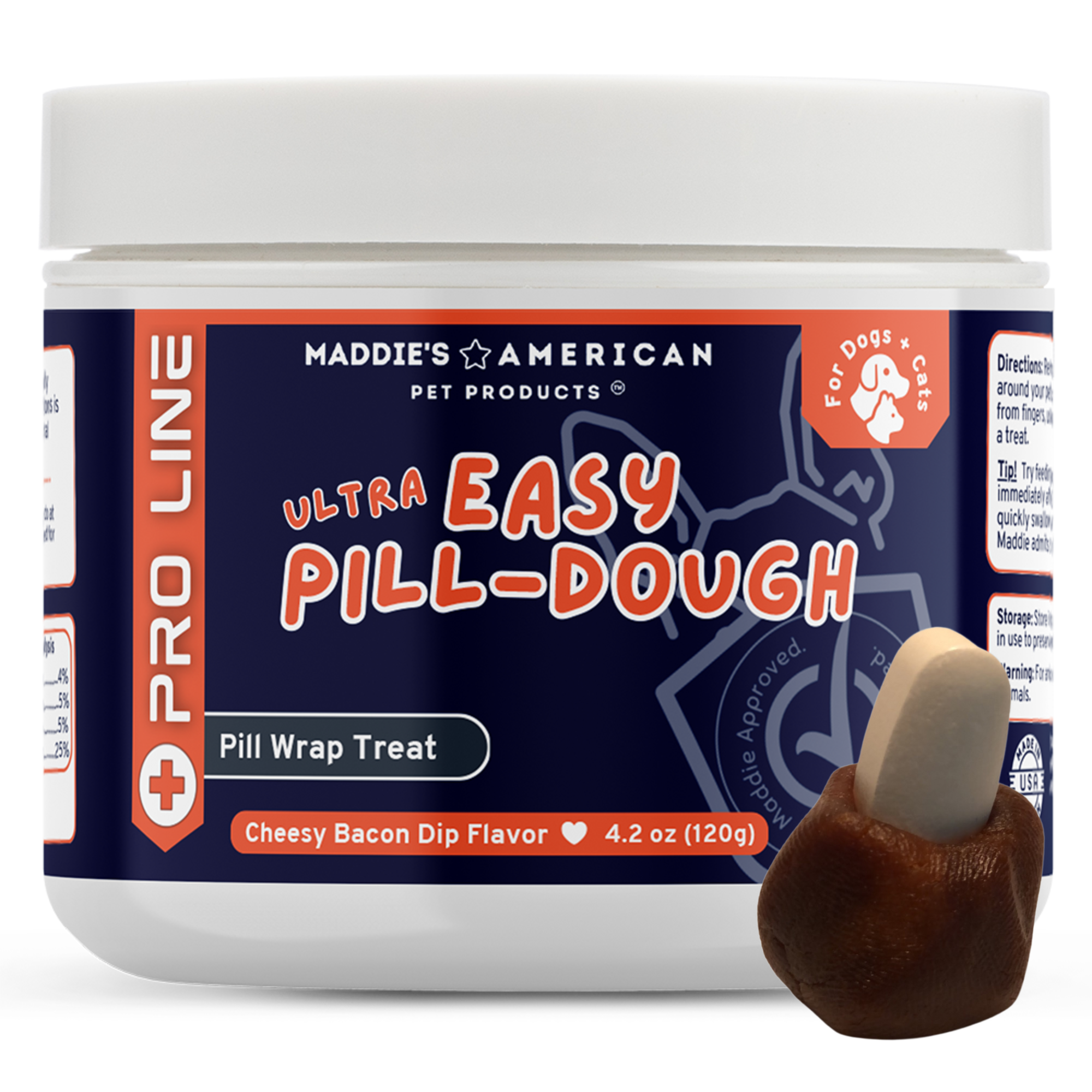 Ultra Easy Pill-Dough Treat Wrap Paste for Dogs + Cats