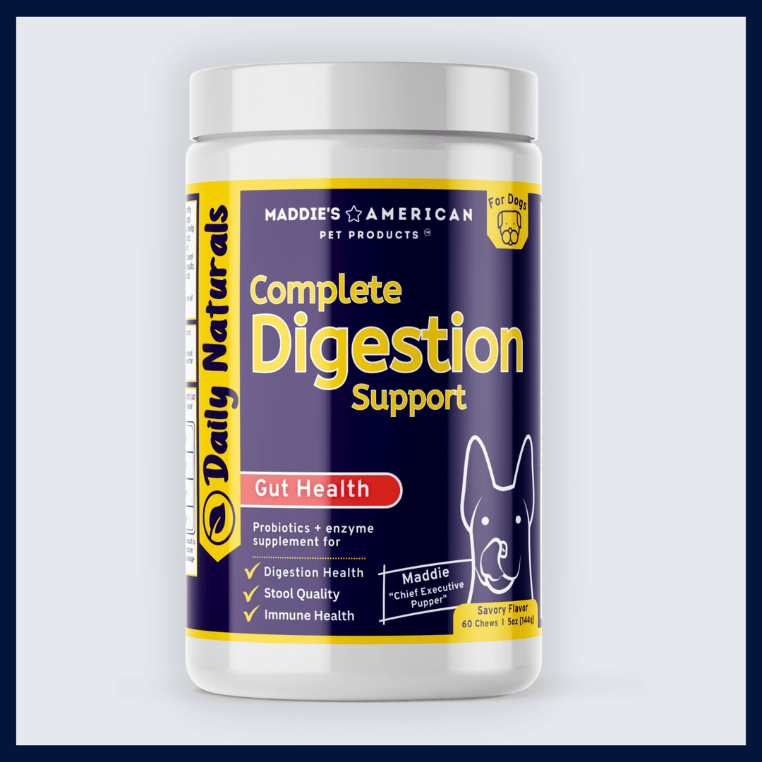 Complete Digestion Support - Probiotic + Enzyme 6-in-1 Savory Chew Bites