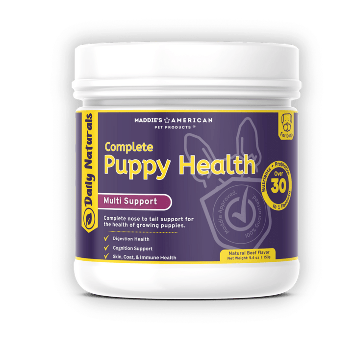 Complete Puppy Health Powder - Vitamin, Mineral, & Probiotic Supplement with Superfoods