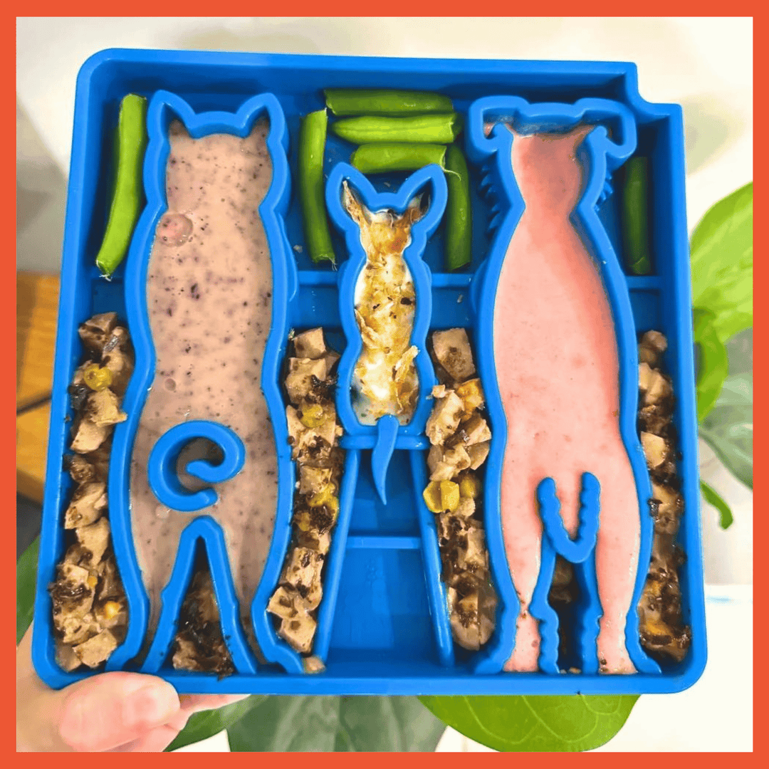 eTray Enrichment Slow Feeder Tray - Waiting Dogs Edition