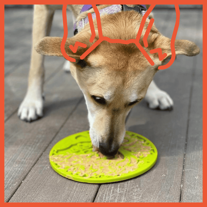 eMat Enrichment Lick Mat with Suction Cups - Tree of Life Edition