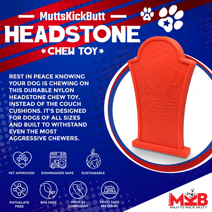 Headstone Ultra Durable Nylon Dog Toy