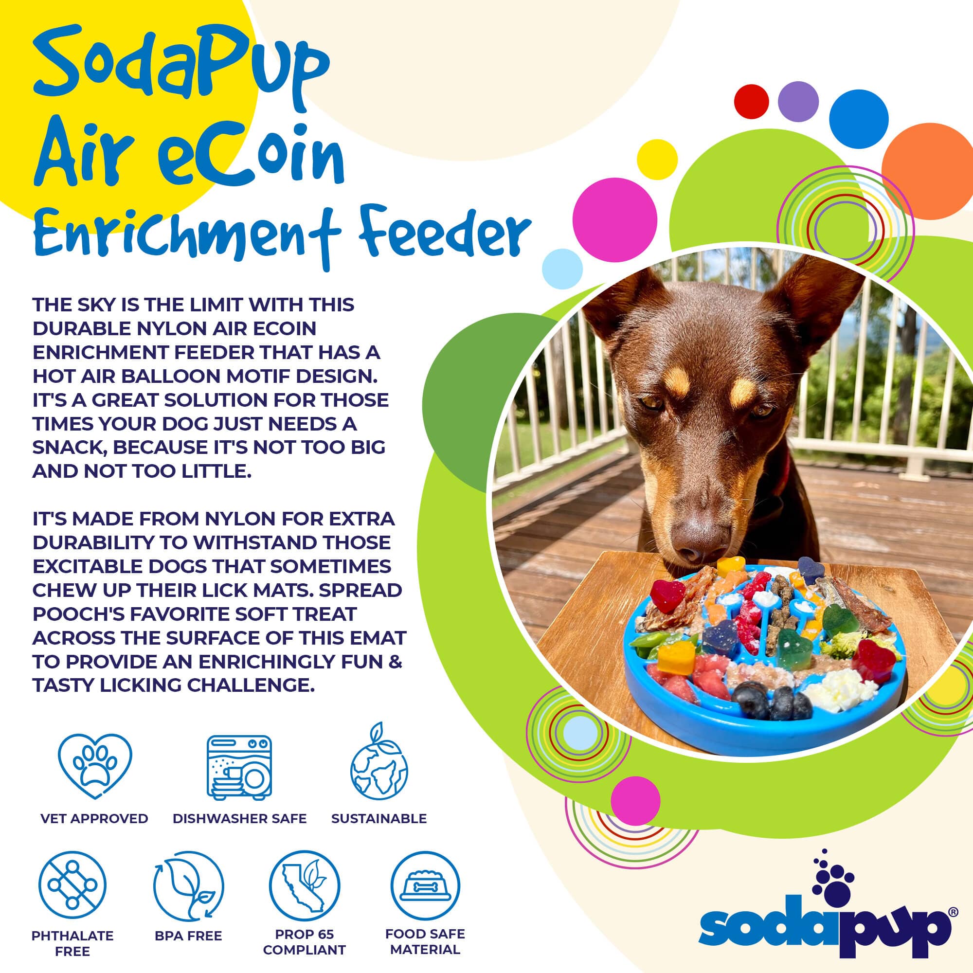 eCoin Enrichment Slow Feeder Tray - Air Edition