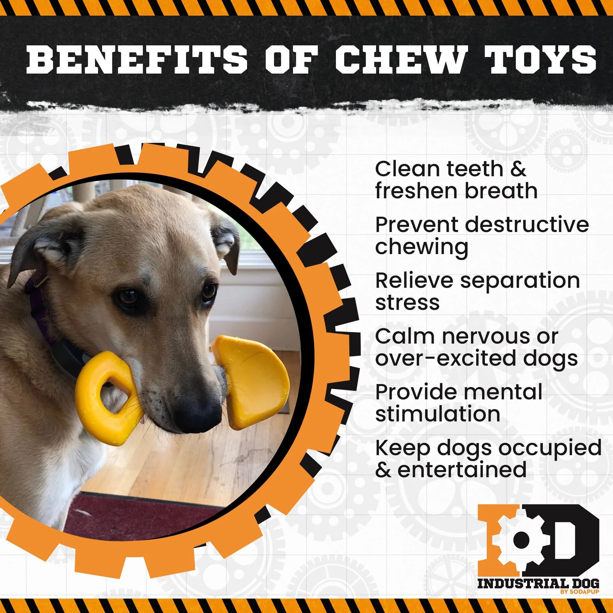 Garden Shovel Ultra Durable Nylon Dog Chew Toy