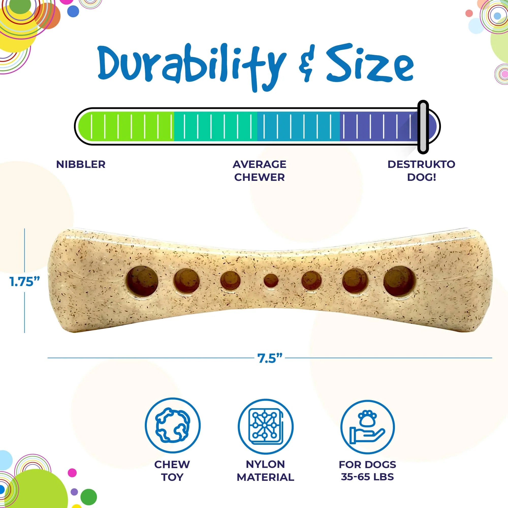 Nylon Bone Aggressive Chewer Bone