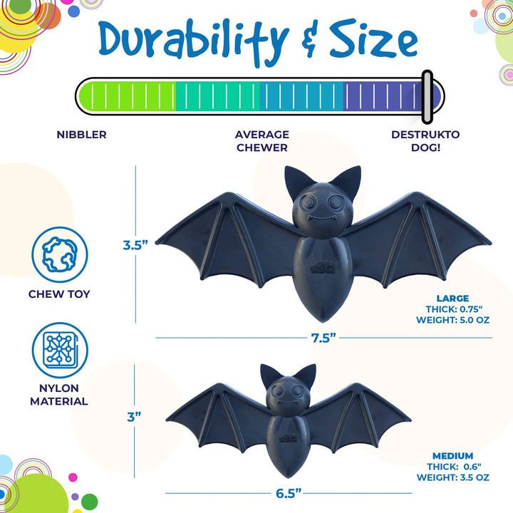 Vampire Bat Ultra Durable Nylon Dog Toy