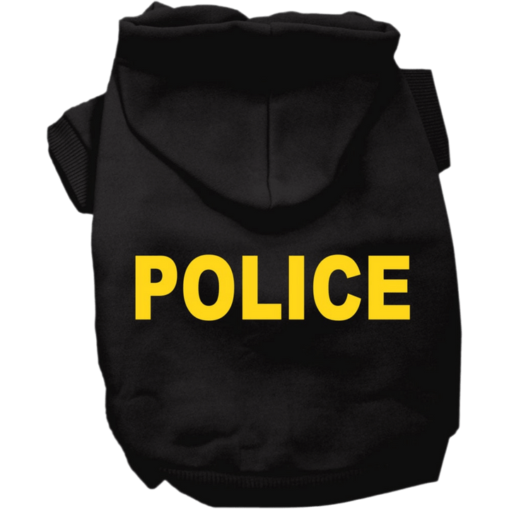 USA Printed Pet Costume Hoodie - Police