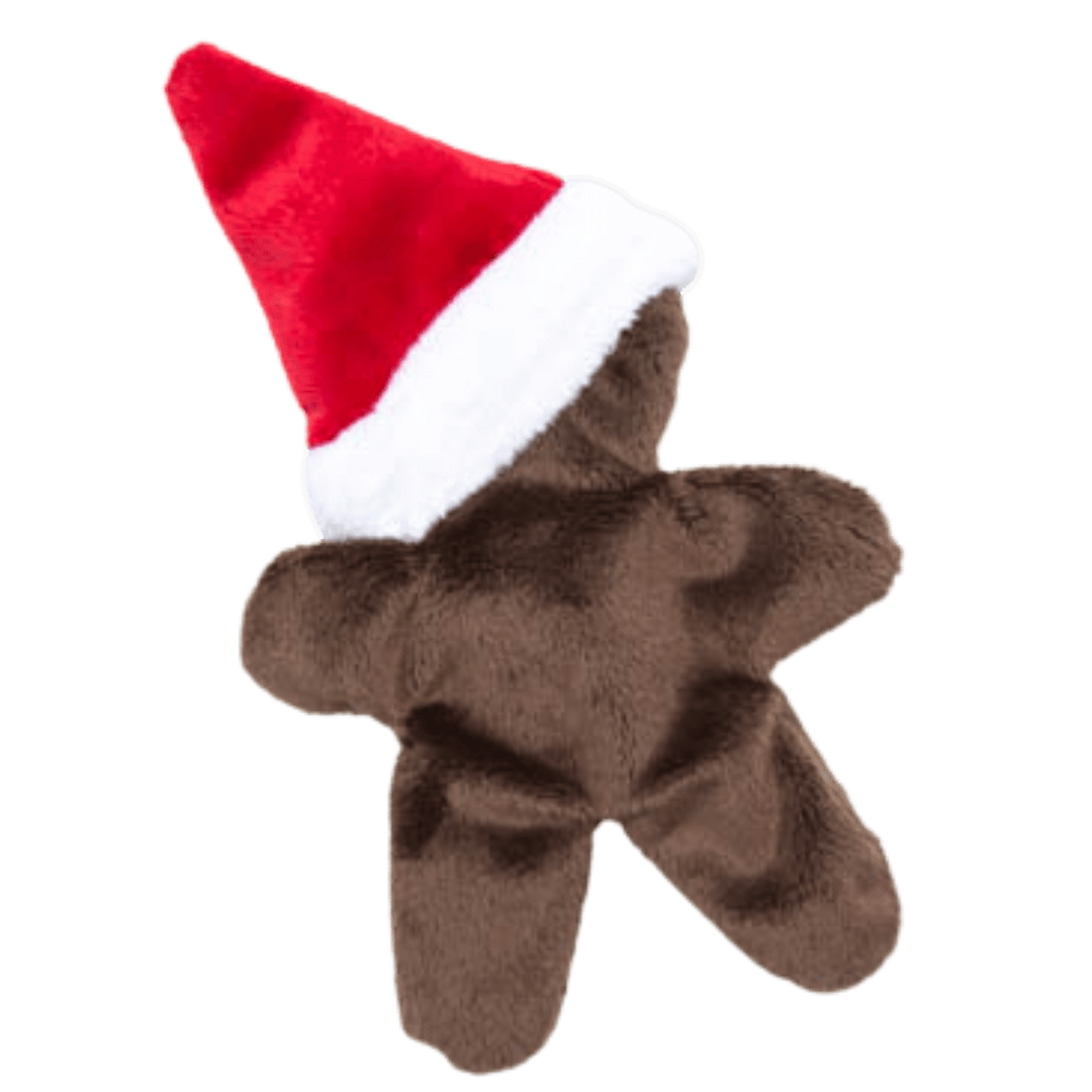 Christmas Collection - USA Made Dog Toy - Gingerbread Man - 2 Pack