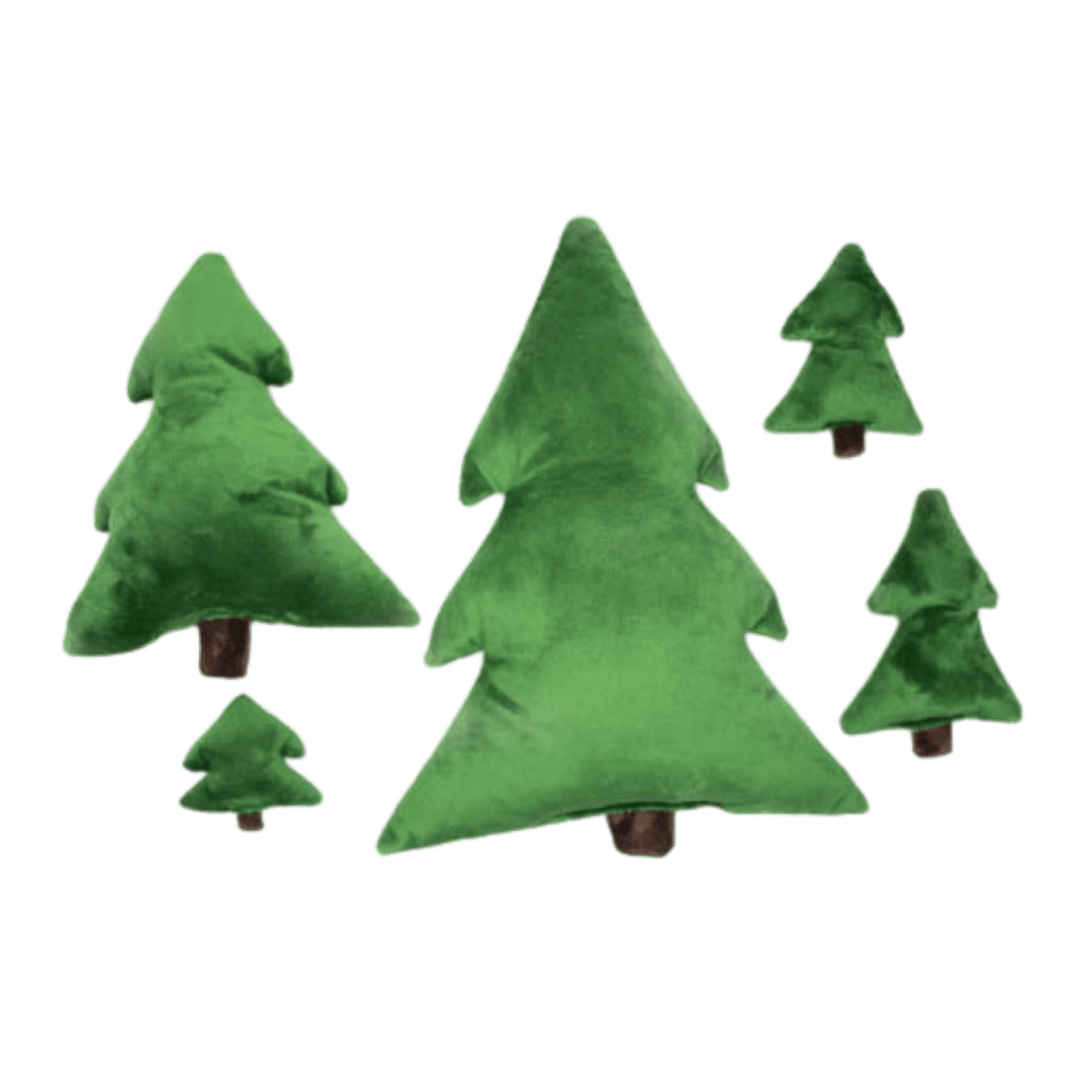 Christmas Collection - USA Made Dog Toy - Festive Christmas Tree - 2 Pack