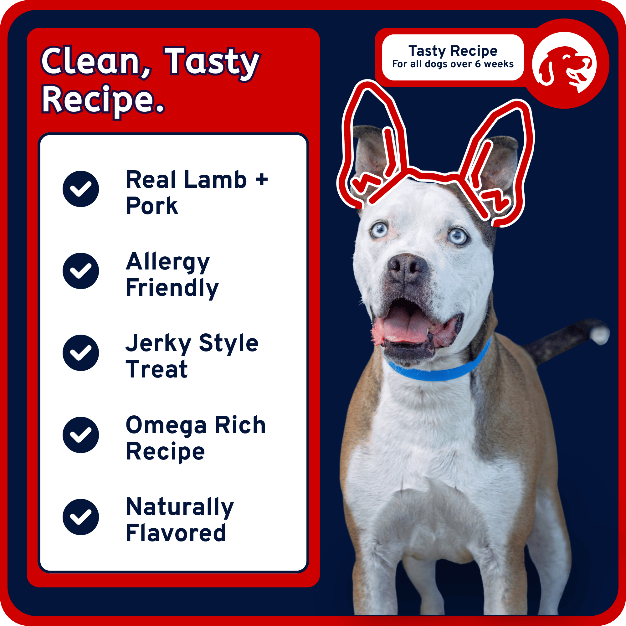 USA Jerky - Allergy Friendly Lamb + Pork with Flaxseed