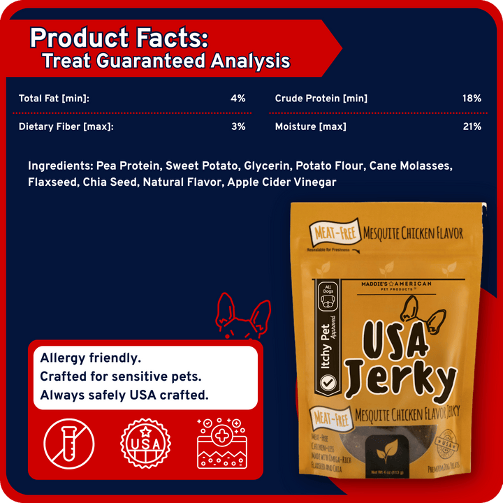 USA Jerky - Allergy Friendly Mesquite Chicken Flavor