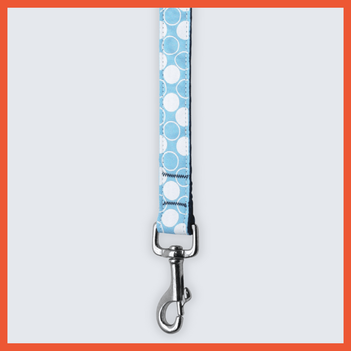 USA Made Nylon Pet Leash - Modern Dots in Assorted Colors