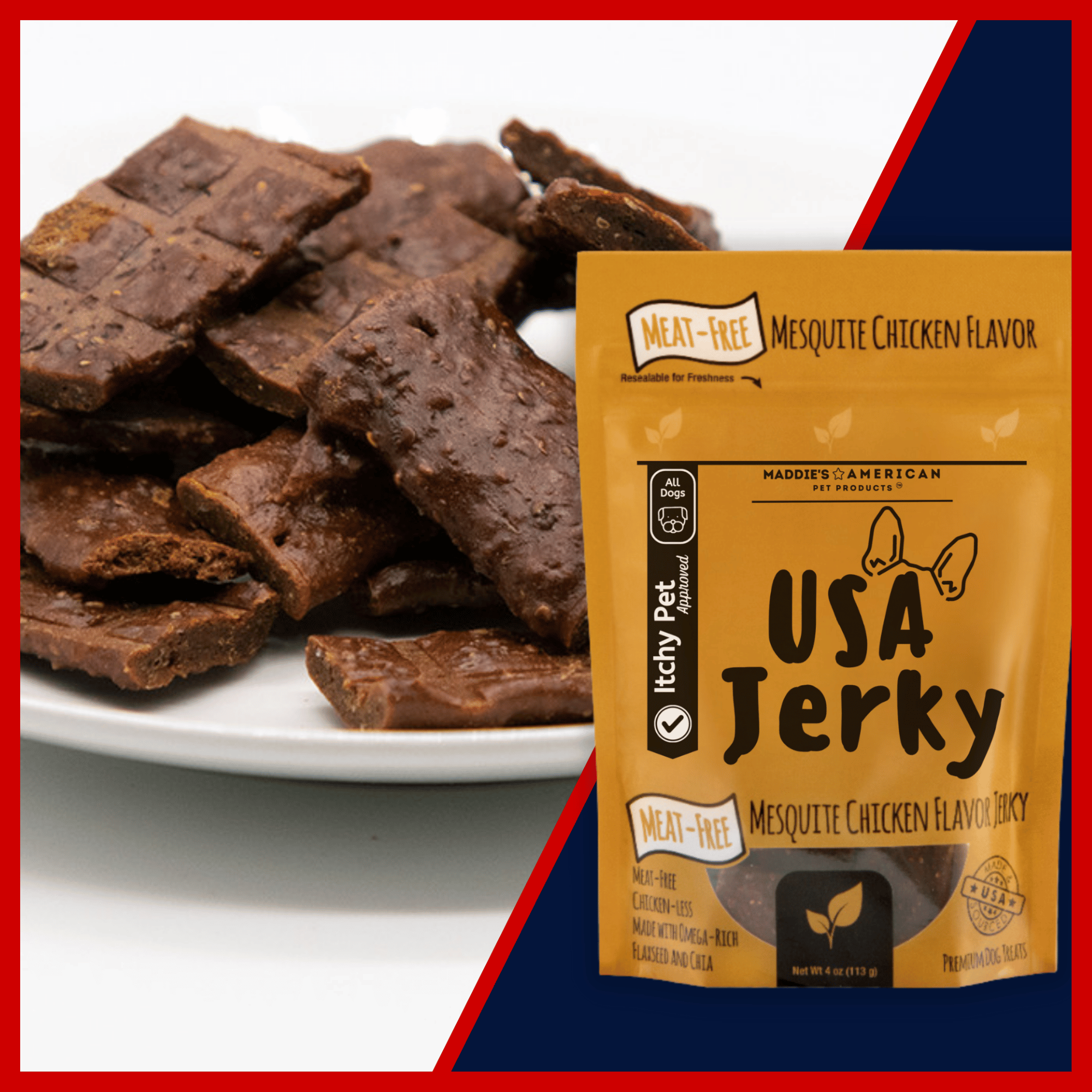 USA Jerky - Allergy Friendly Mesquite Chicken Flavor