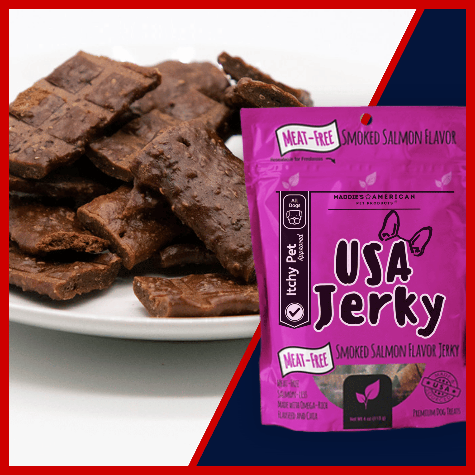 USA Jerky - Allergy Friendly Smoked Salmon Flavor