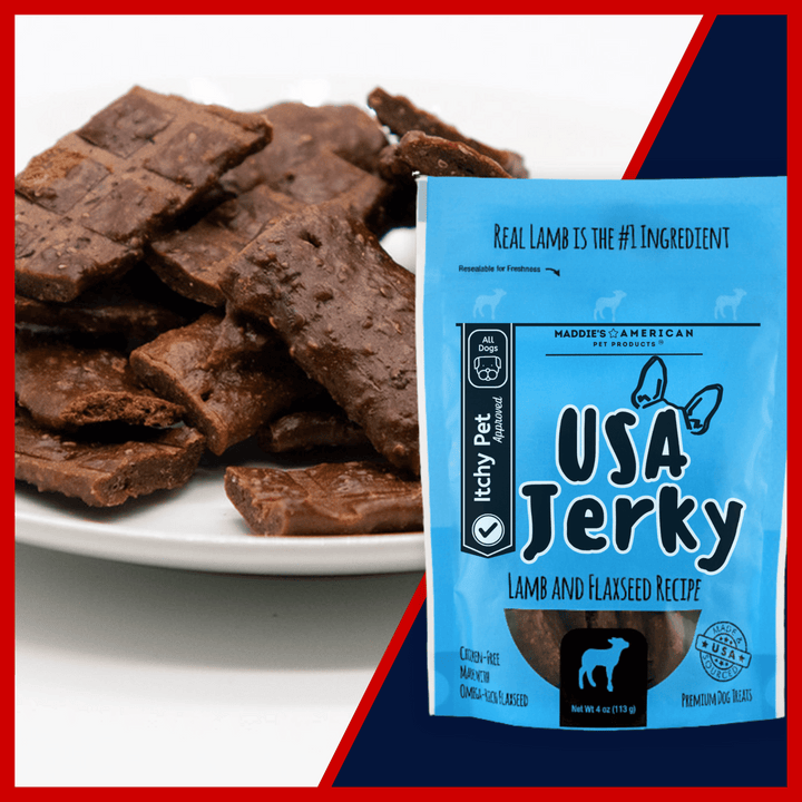 USA Jerky - Allergy Friendly Lamb + Pork with Flaxseed