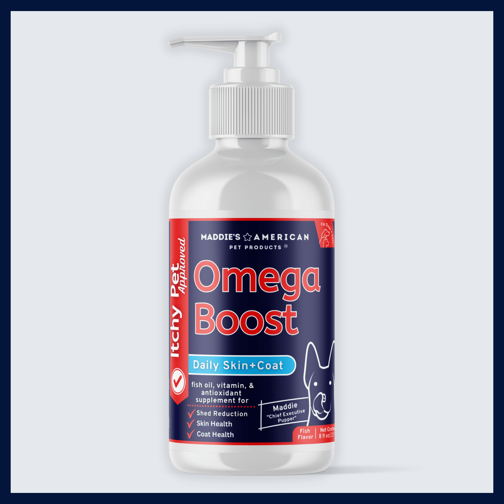 Omega Boost -  4-in-1 Fish Oil Liquid Supplement