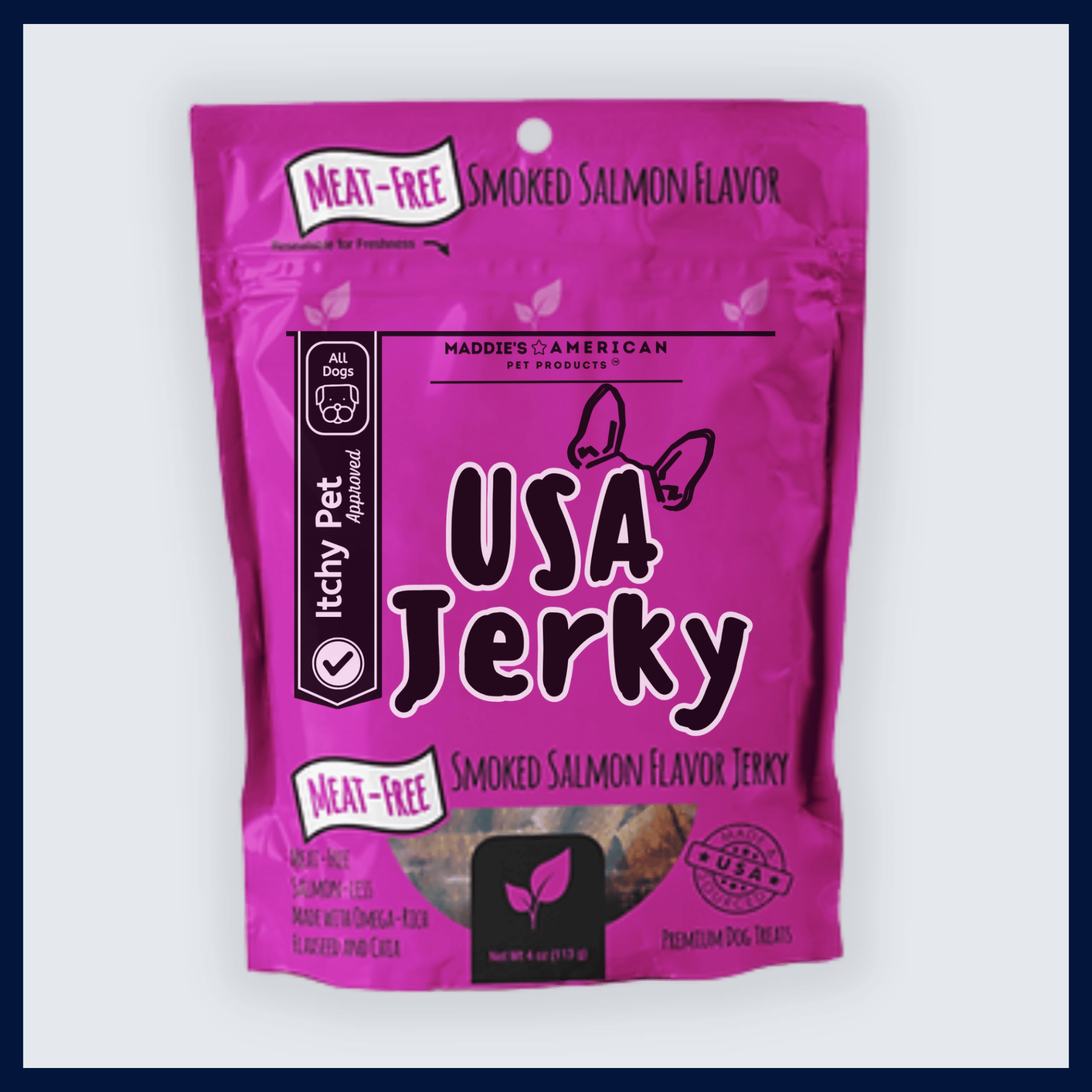 USA Jerky - Allergy Friendly Smoked Salmon Flavor