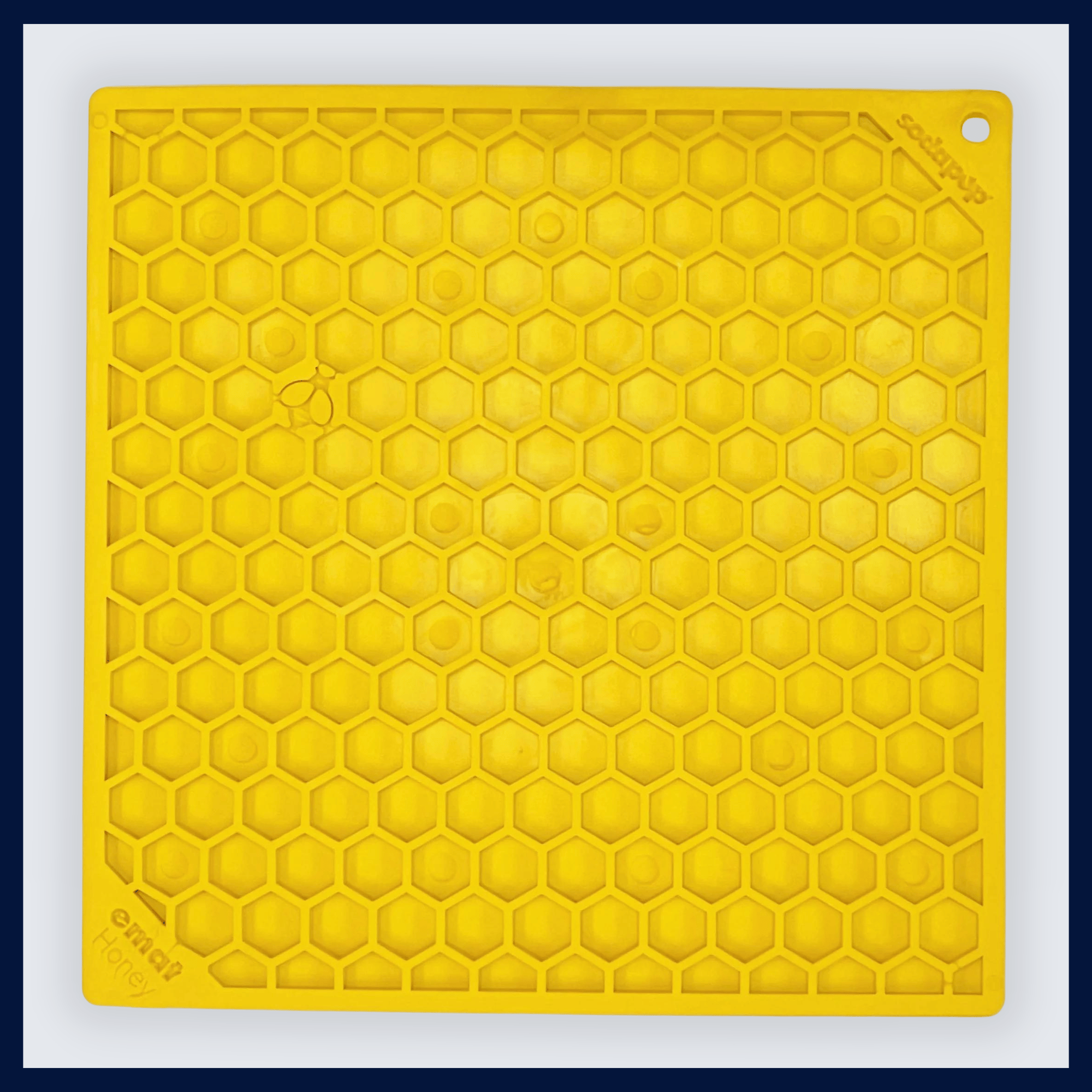 eMat Enrichment Lick Mat - Honeycomb Edition - Assorted Sizes