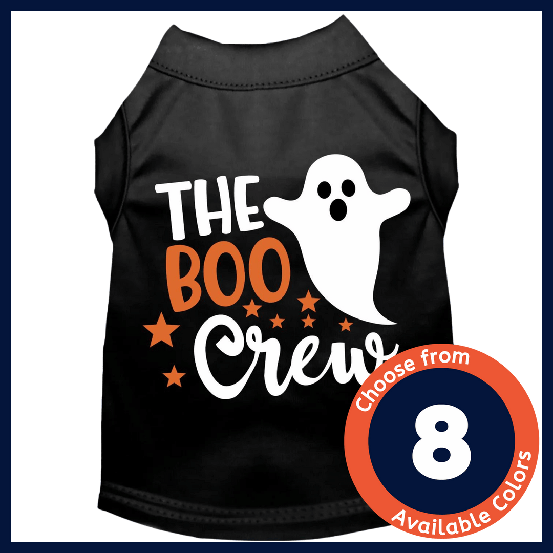 Product image, USA printed dog or cat Halloween shirt. 