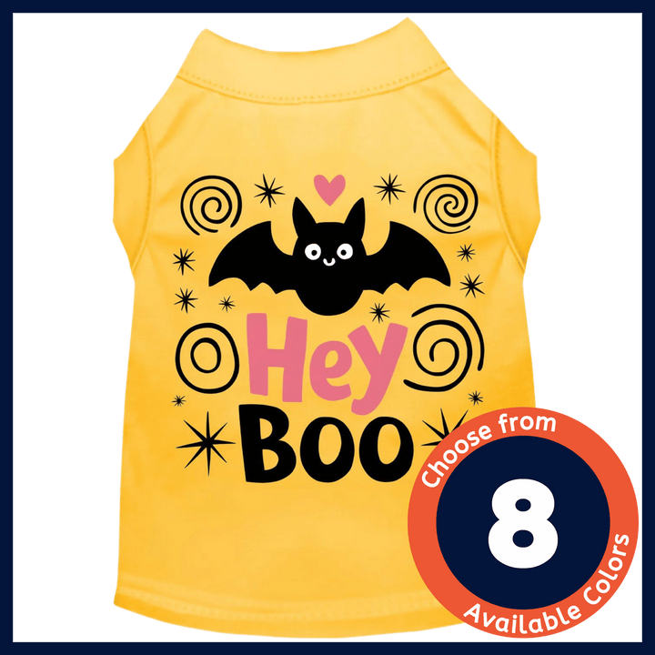 Product image, USA printed dog or cat Halloween shirt. 