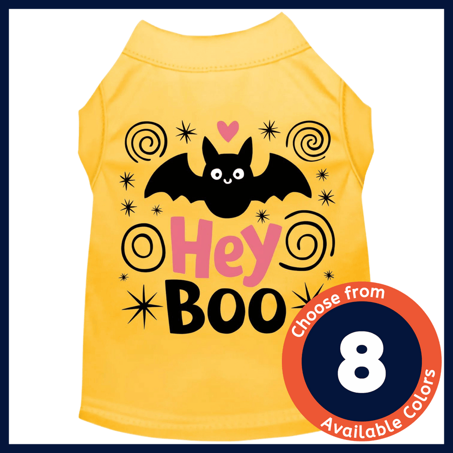 Product image, USA printed dog or cat Halloween shirt. 