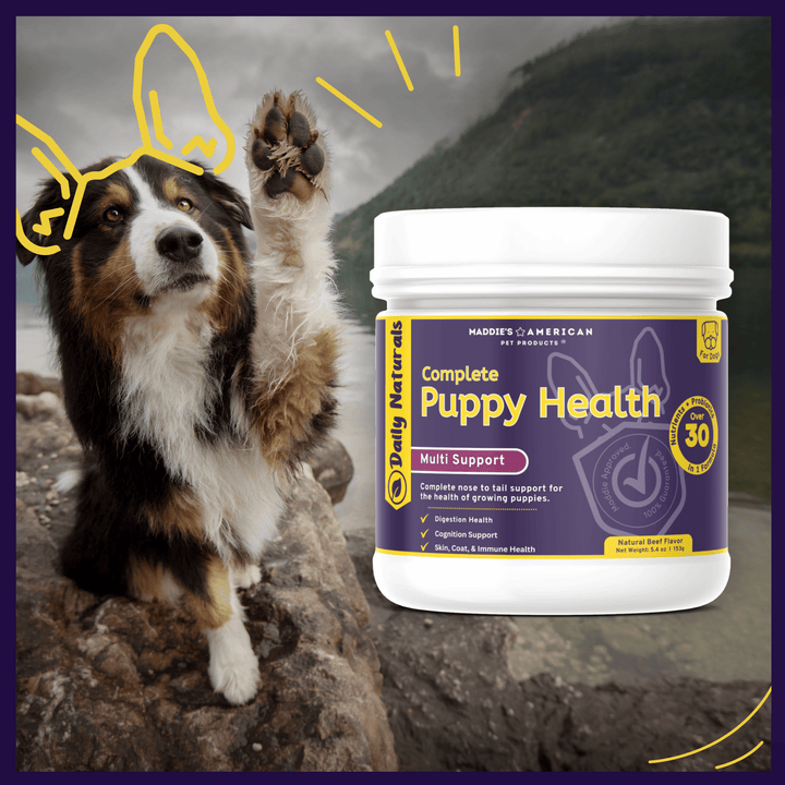 Complete Puppy Health Powder - Vitamin, Mineral, & Probiotic Supplement with Superfoods
