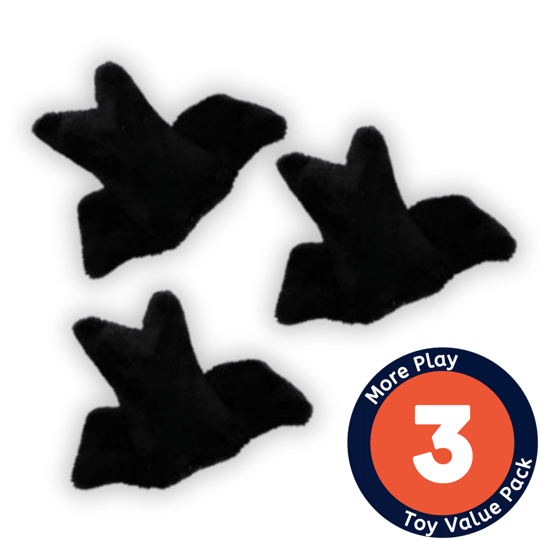 Halloween Collection - USA Made Cat Toy - Batty Bat - 3 Pack