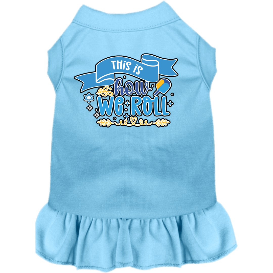 Hanukkah Collection - USA Printed Pet Dress - This is How We Roll