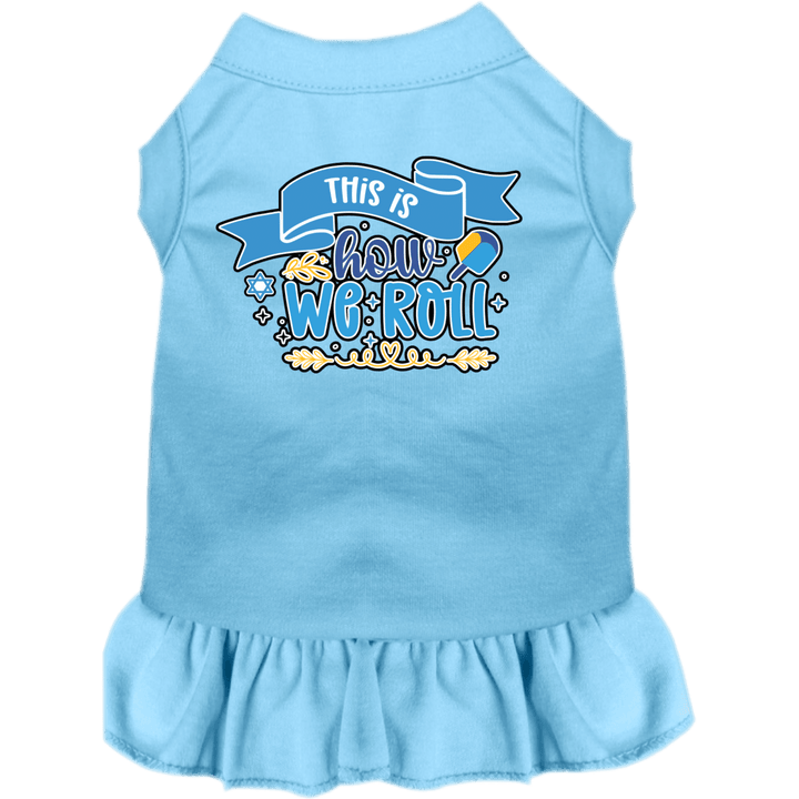 Hanukkah Collection - USA Printed Pet Dress - This is How We Roll
