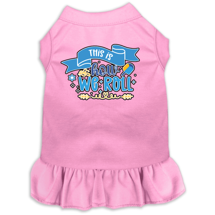 Hanukkah Collection - USA Printed Pet Dress - This is How We Roll