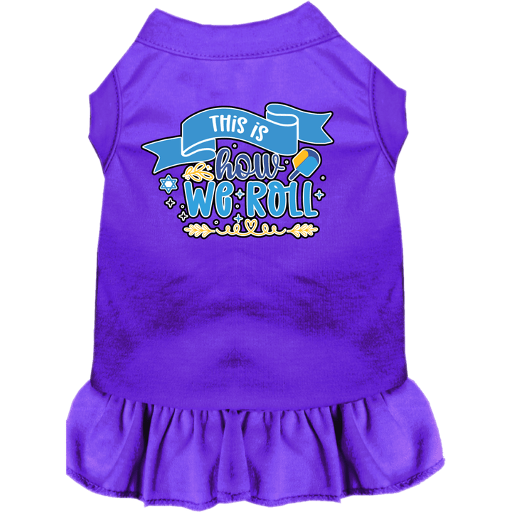 Hanukkah Collection - USA Printed Pet Dress - This is How We Roll