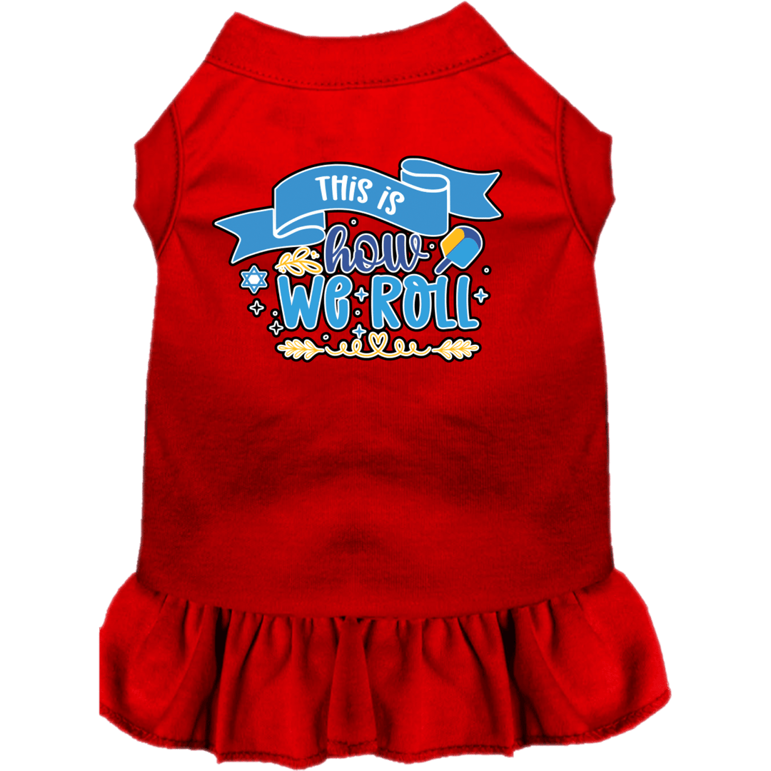 Hanukkah Collection - USA Printed Pet Dress - This is How We Roll