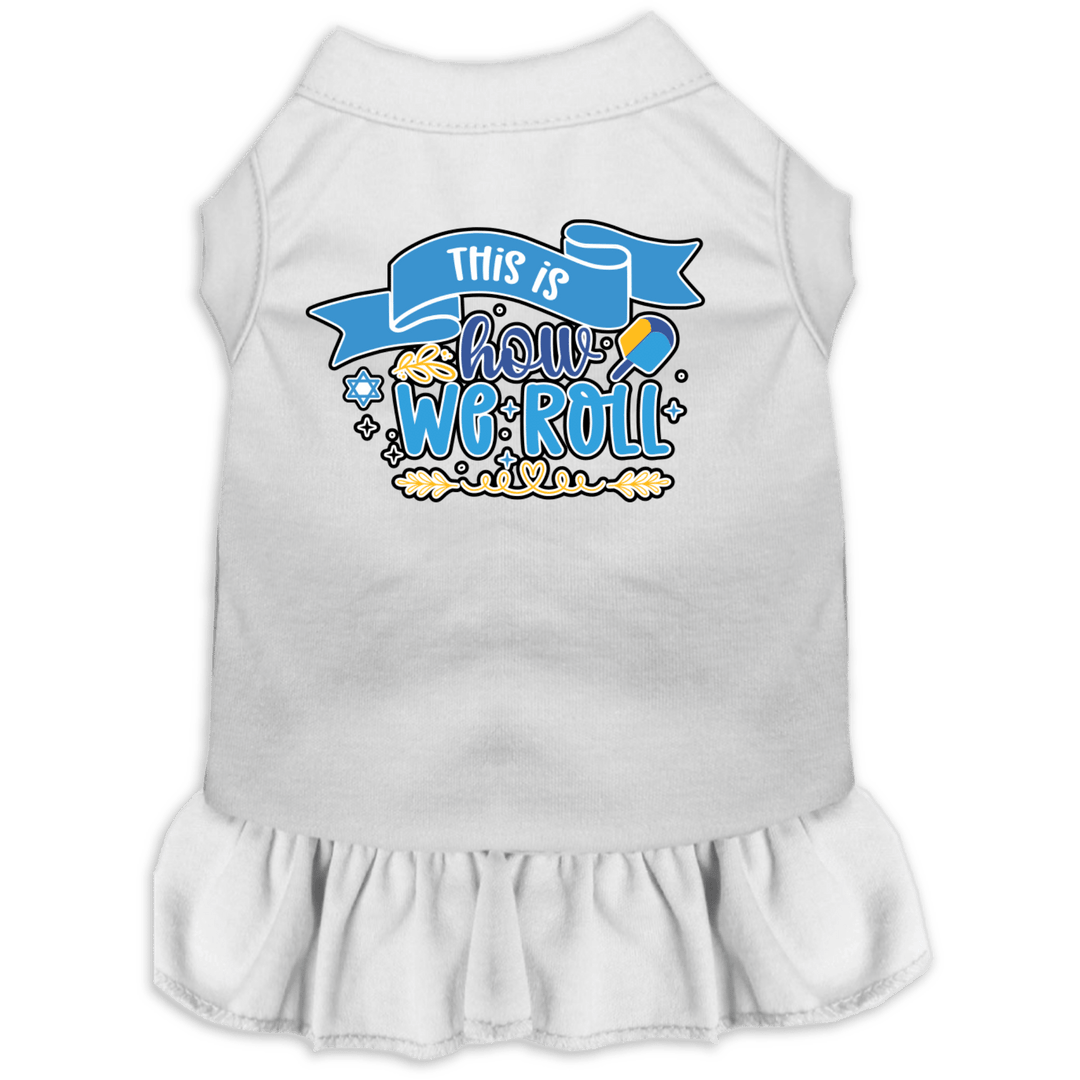 Hanukkah Collection - USA Printed Pet Dress - This is How We Roll