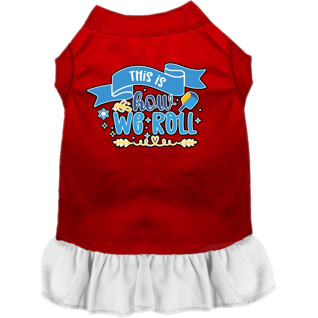 Hanukkah Collection - USA Printed Pet Dress - This is How We Roll