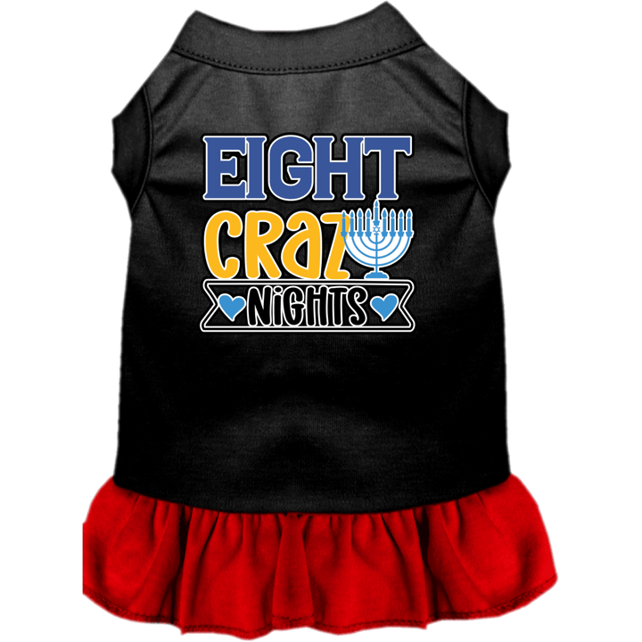 Hanukkah Collection - USA Printed Pet Dress - Eight Crazy Nights
