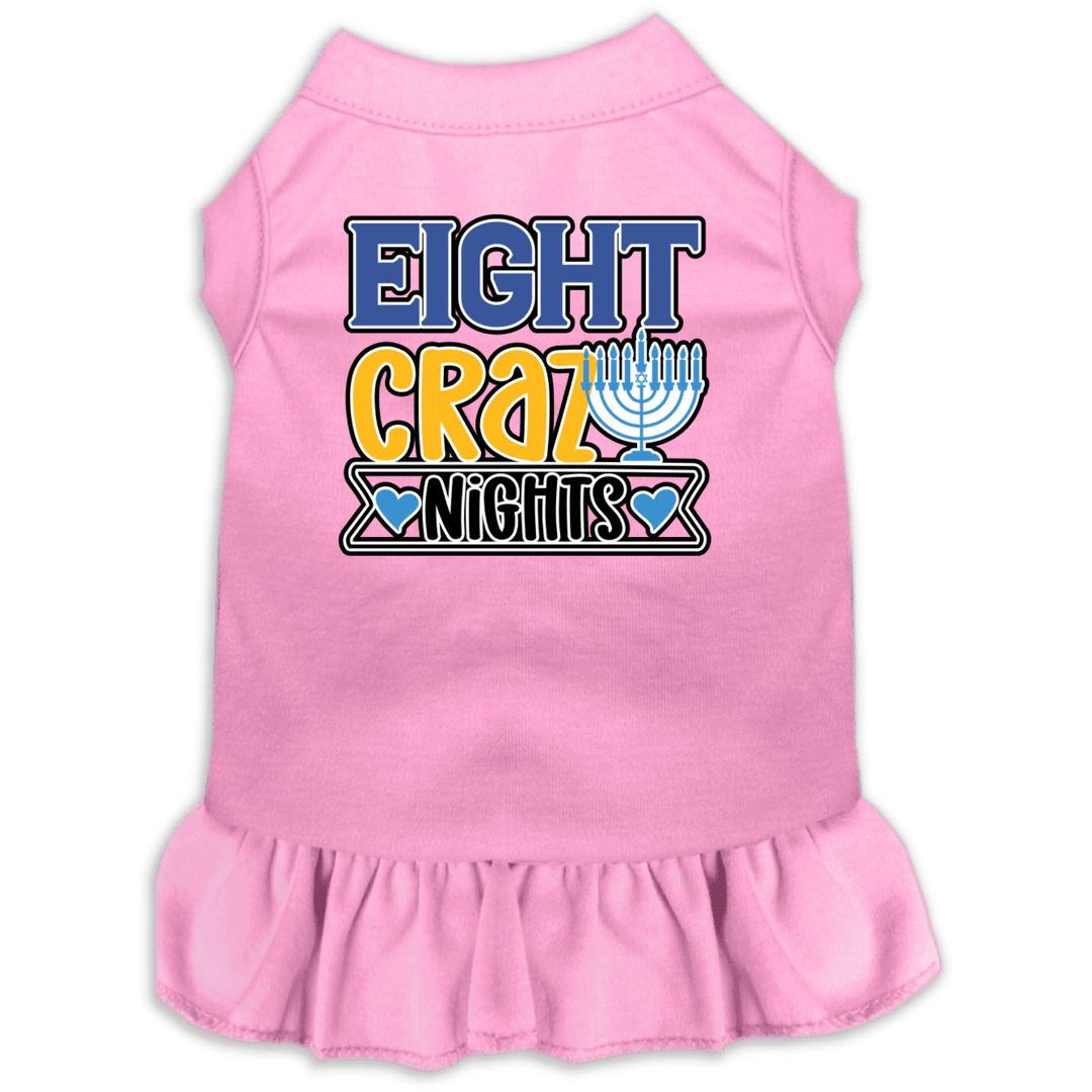Hanukkah Collection - USA Printed Pet Dress - Eight Crazy Nights