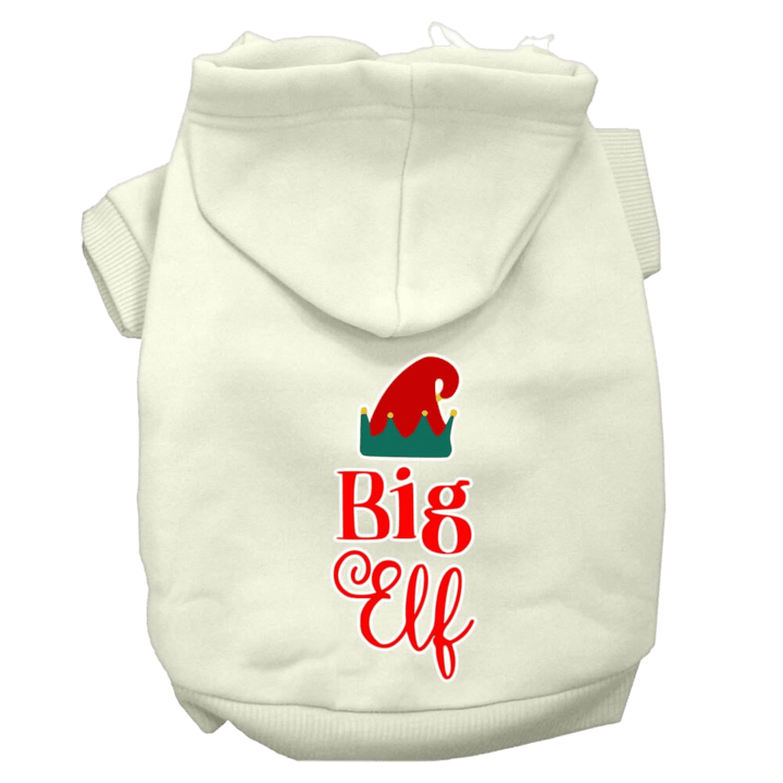 Christmas Collection - USA Printed Pet Hoodie - Big Elf