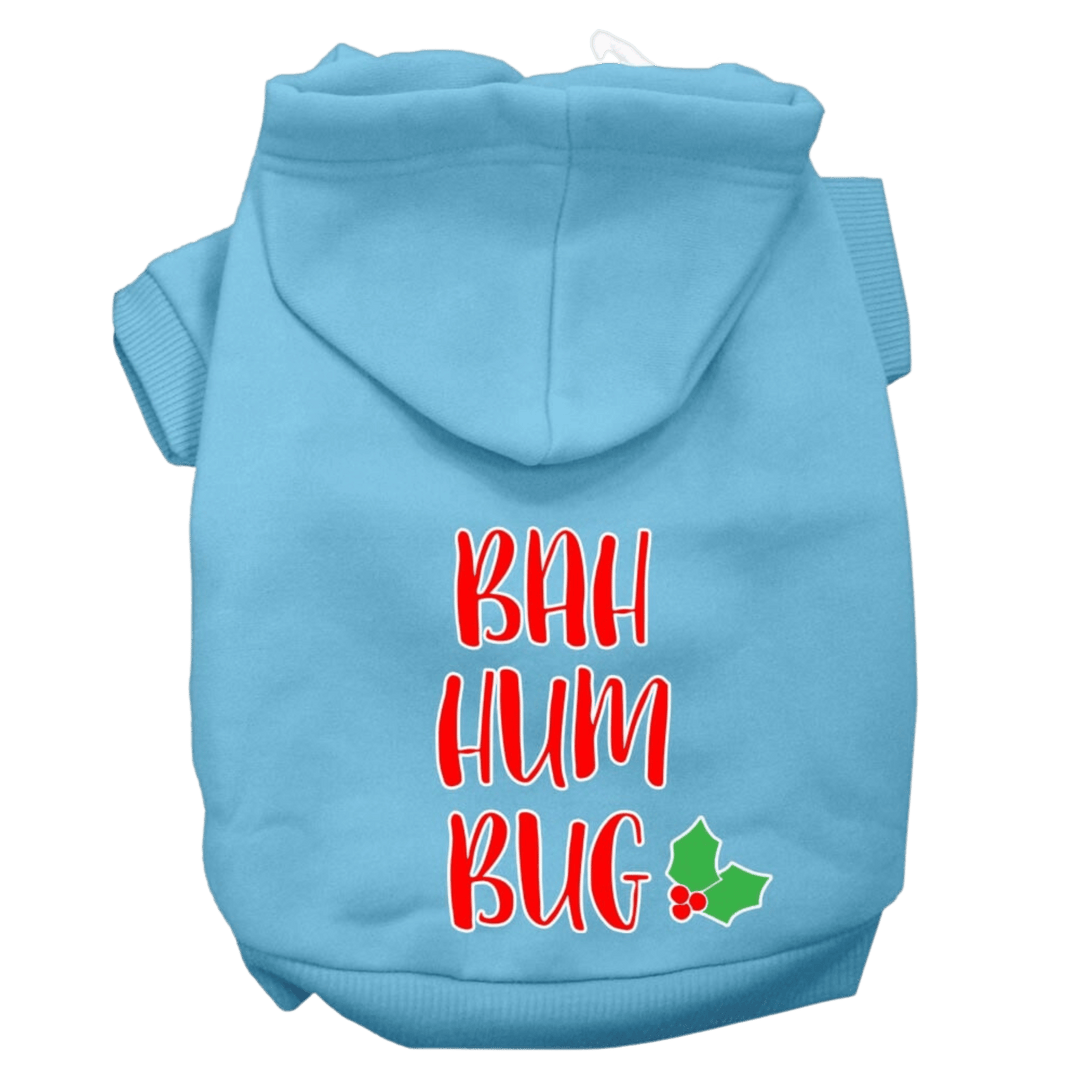 Christmas Collection - USA Printed Pet Hoodie - Bah Humbug