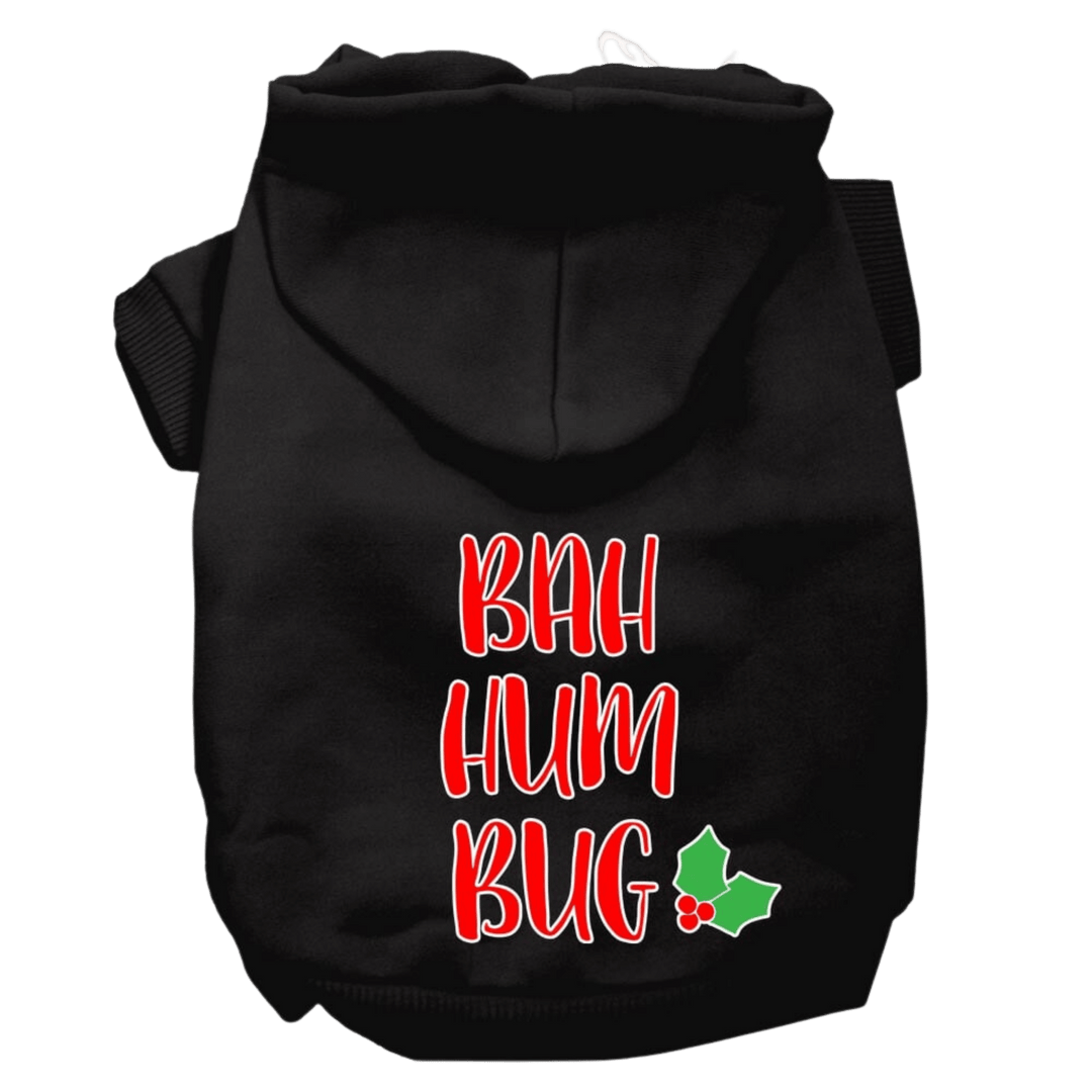 Christmas Collection - USA Printed Pet Hoodie - Bah Humbug