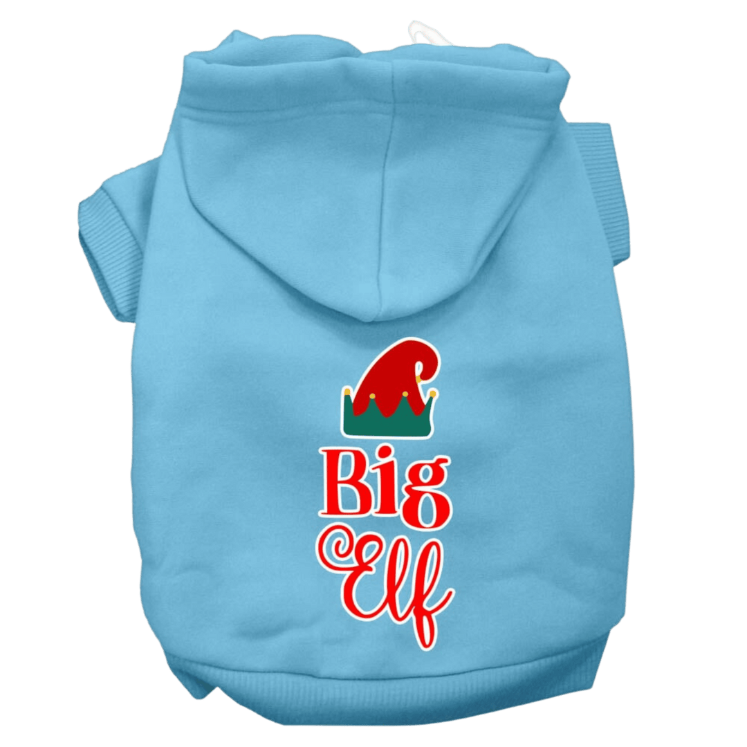 Christmas Collection - USA Printed Pet Hoodie - Big Elf