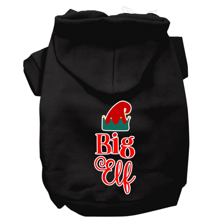 Christmas Collection - USA Printed Pet Hoodie - Big Elf