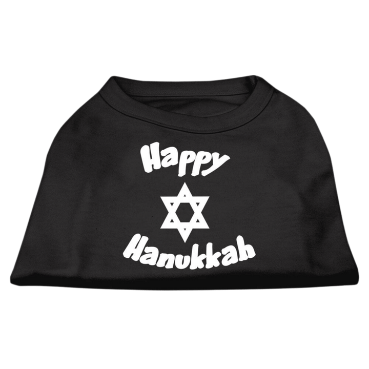 Hanukkah Collection - USA Printed Pet T-Shirt - Happy Hanukkah