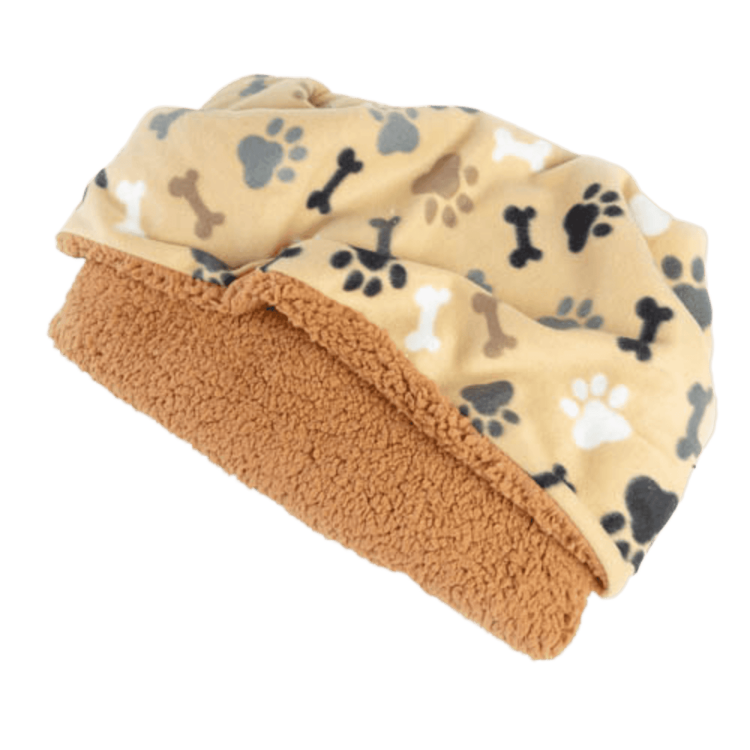 USA Made Pet Bed - Premium Handcrafted Pocket Bed for Dogs + Cats - in Fleece Prints