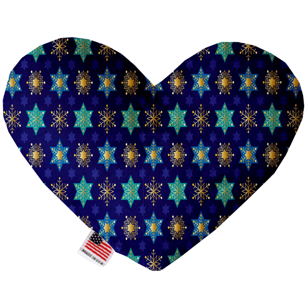 Hanukkah Collection - USA Made Dog Toy - Push, Canvas, or Stuffing Free - Star of David