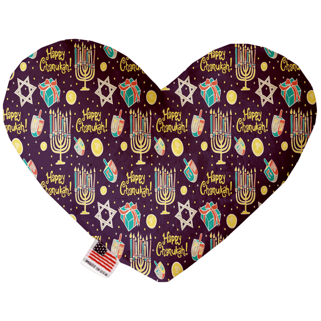 Hanukkah Collection - USA Made Dog Toy - Push, Canvas, or Stuffing Free - Happy Chanukah