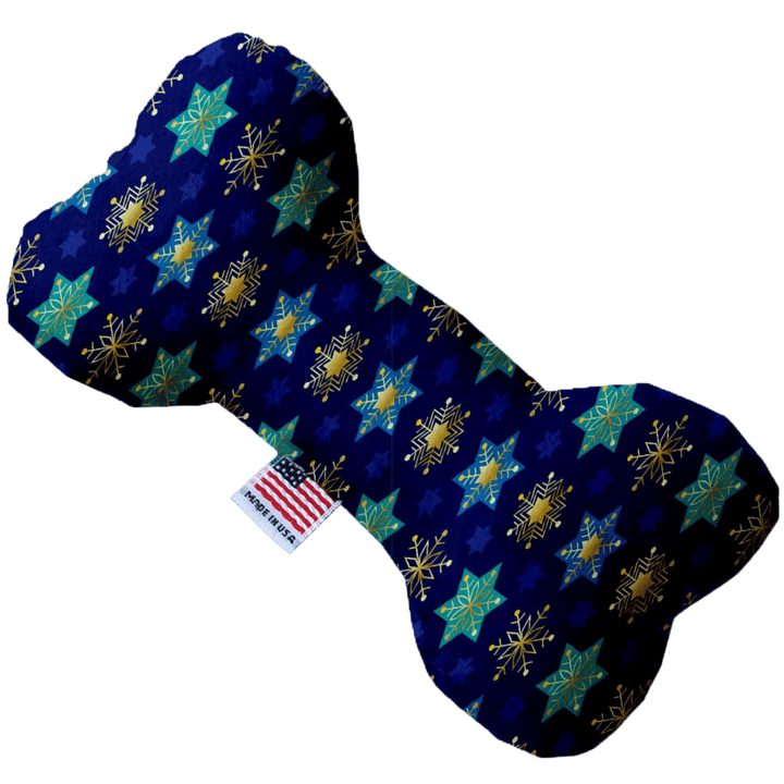 Hanukkah Collection - USA Made Dog Toy - Push, Canvas, or Stuffing Free - Star of David