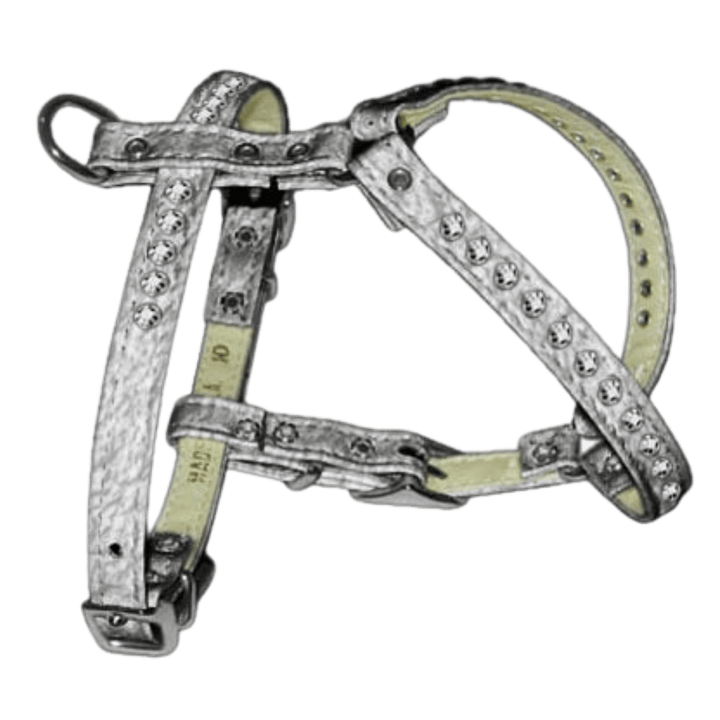 USA Made Dog Harness - Crystal Buckle Harness for Small to Medium Dogs