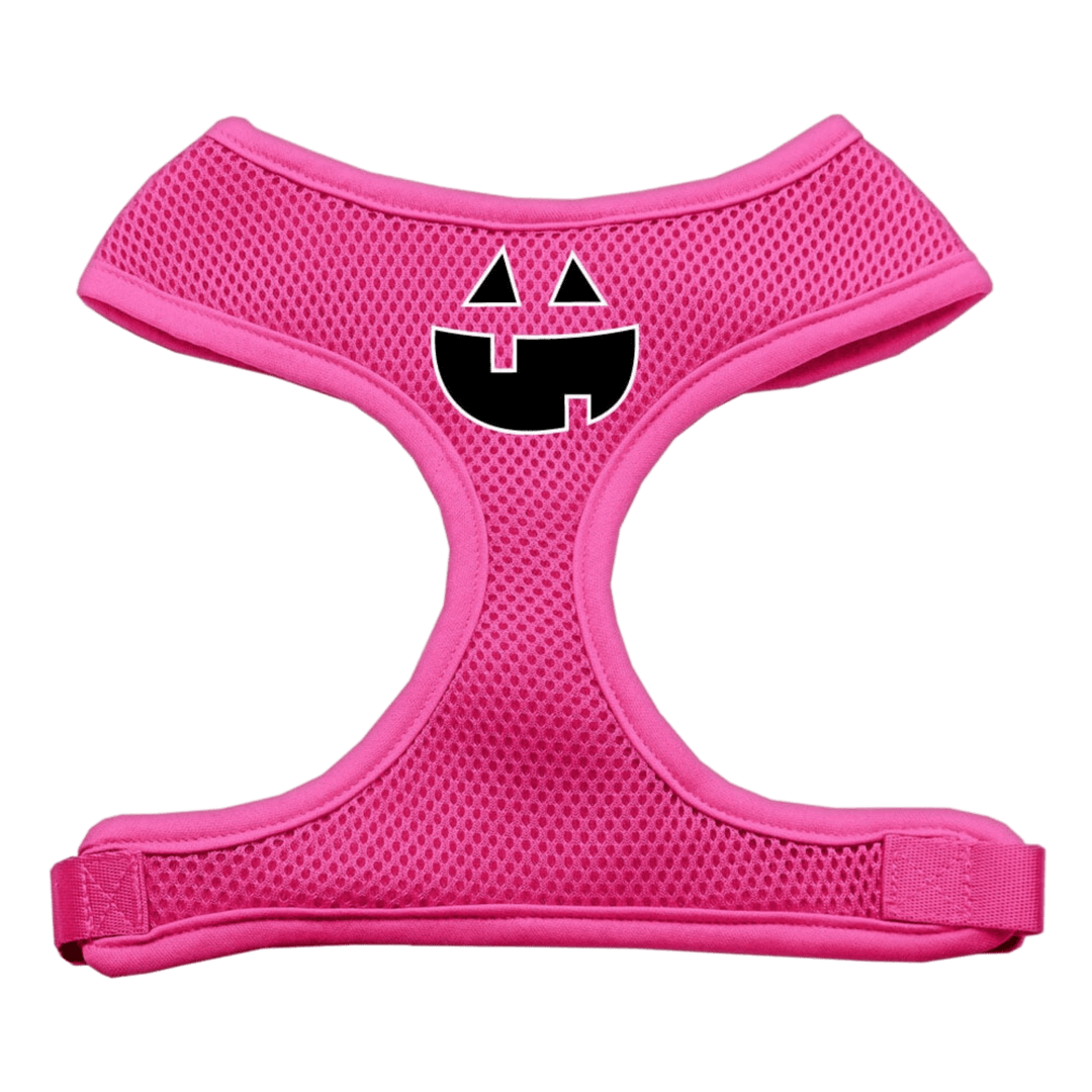 Halloween Collection - USA Printed Mesh Dog Harness - Pumpkin Face