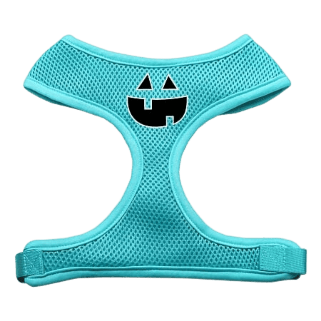 Halloween Collection - USA Printed Mesh Dog Harness - Pumpkin Face