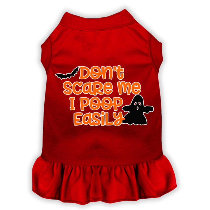 Halloween Collection - USA Printed Pet Dress - Don't Scare - Assorted Colors